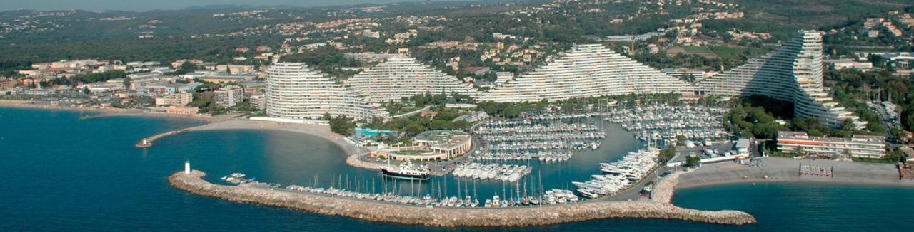 Superbe appartement front de mer Villeneuve-Loubet Extérieur photo